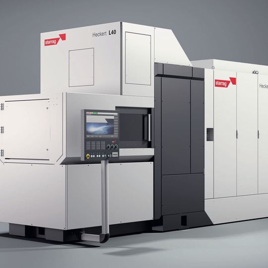 The new linear models, including the L40 shown here, boast productivity gains over twin-spindle competitors, the company says. The new linear models, including the L40 shown here, boast productivity gains over twin-spindle competitors, the company says.