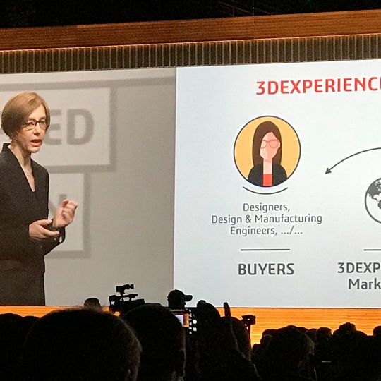Mit Marketplace schafft Dassault Systémes eine Austausch-Plattform für Entwickler, Vertriebspartner, Anwender und Käufer. Sie alle könnten nun miteinander kommunizieren, kündigte Entwicklungsleiterin Florence Hu-Aubigny auf der Solidworks World 2018 euphorisch an, und zwar „in einer Sprache, nämlich dem 3D-CAD“. Mit Marketplace schafft Dassault Systémes eine Austausch-Plattform für Entwickler, Vertriebspartner, Anwender und Käufer. Sie alle könnten nun miteinander kommunizieren, kündigte Entwicklungsleiterin Florence Hu-Aubigny auf der Solidworks World 2018 euphorisch an, und zwar „in einer Sprache, nämlich dem 3D-CAD“.
