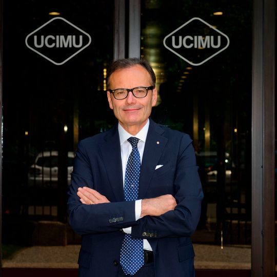 Massimo Carboniero, President of UCIMU-SISTEMI PER PRODURRE Massimo Carboniero, President of UCIMU-SISTEMI PER PRODURRE