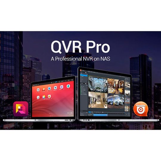 QVR Pro ist ab sofort für Qnap-NAS-Systeme erhältlich. QVR Pro ist ab sofort für Qnap-NAS-Systeme erhältlich.
