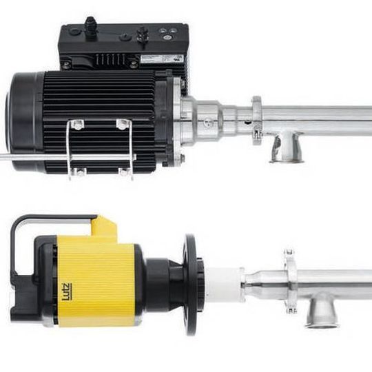 The new eccentric screw pump was developed and designed for pumping liquid foodstuffs, pharmaceutical agents and cosmetic products from different vessels and containers. The new eccentric screw pump was developed and designed for pumping liquid foodstuffs, pharmaceutical agents and cosmetic products from different vessels and containers.