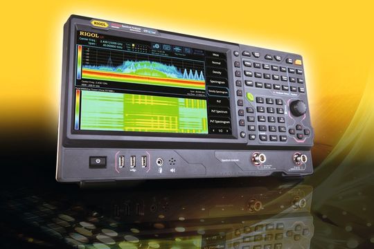 Die Echtzeit-Analysatoren der Serie RSA5000 von Rigol basieren auf der Ultra-Real-Technik mit eingenem Chipsatz. Dank modularem Aufbaus sind vier Funktionen möglich. Die Echtzeit-Analysatoren der Serie RSA5000 von Rigol basieren auf der Ultra-Real-Technik mit eingenem Chipsatz. Dank modularem Aufbaus sind vier Funktionen möglich.