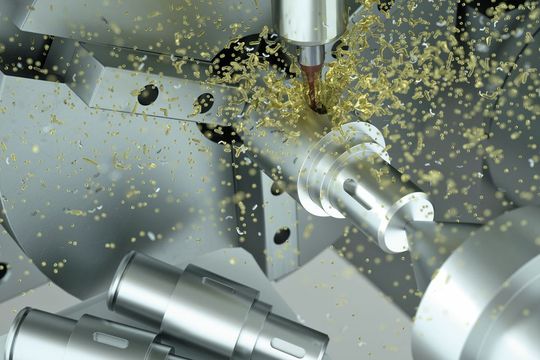 Le perçage profond des inoxydables et du titane.