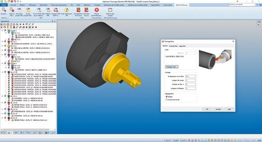 Alphacam est proposé en différents modules afin de permettre à son utilisateur de l’adapter au mieux à ses besoins. Alphacam est proposé en différents modules afin de permettre à son utilisateur de l’adapter au mieux à ses besoins.