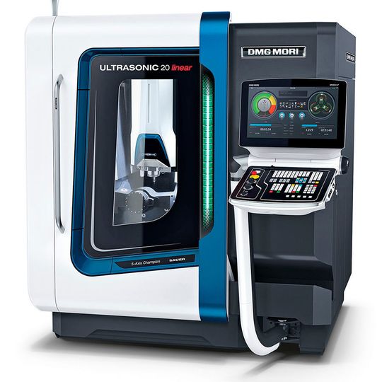 Die Ultrasonic 20 linear für die Komplettbearbeitung von Hartmetallgrundkörpern mittels Ultrasonic-Technologie. Die Ultrasonic 20 linear für die Komplettbearbeitung von Hartmetallgrundkörpern mittels Ultrasonic-Technologie.