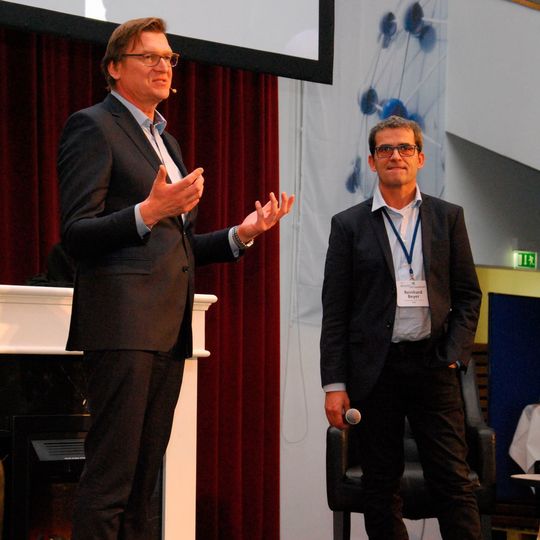 BVdP-Geschäftführer Robert Paintinger und Reinhard Beyer, Vorstandsvorsitzender BVdP. BVdP-Geschäftführer Robert Paintinger und Reinhard Beyer, Vorstandsvorsitzender BVdP.