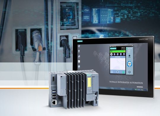 Die CPU 1515SP PC 2 bei den Simatic ET 200SP Open Controllern verbindet in einem kompakten Gerät die Funktionen eines PC-basierten Software-Controllers mit Visualisierung, Windows-Anwendungen und zentralen I/Os (Input/Output). Die CPU 1515SP PC 2 bei den Simatic ET 200SP Open Controllern verbindet in einem kompakten Gerät die Funktionen eines PC-basierten Software-Controllers mit Visualisierung, Windows-Anwendungen und zentralen I/Os (Input/Output).