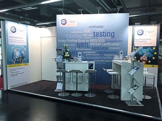 Auf der MT-Connect informiert der TÜV Süd über die Auswirkungen der Medical Device Regulation (MDR) auf Medizinproduktehersteller. Auf der MT-Connect informiert der TÜV Süd über die Auswirkungen der Medical Device Regulation (MDR) auf Medizinproduktehersteller.