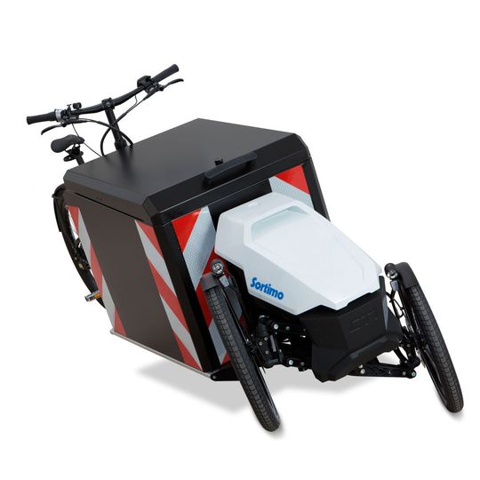 Das Lastenfahrrad ProCargo CT1 war nur eines der Ausstellungsstücke auf der Light + Building 2018. Das Lastenfahrrad ProCargo CT1 war nur eines der Ausstellungsstücke auf der Light + Building 2018.