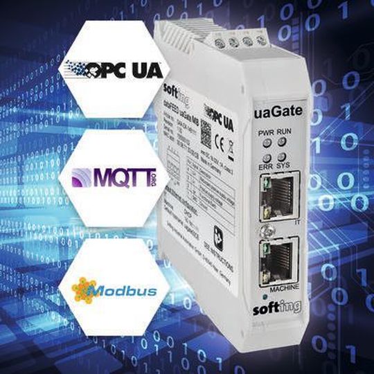Ein neues Gateway für die Kommunikation zwischen Modbus-Steuerungen in industriellen Netzen und Anwendungen in der IT gestattet den Zugriff auf Prozess- und Maschinendaten über OPC UA und MQTT-Protokoll Ein neues Gateway für die Kommunikation zwischen Modbus-Steuerungen in industriellen Netzen und Anwendungen in der IT gestattet den Zugriff auf Prozess- und Maschinendaten über OPC UA und MQTT-Protokoll