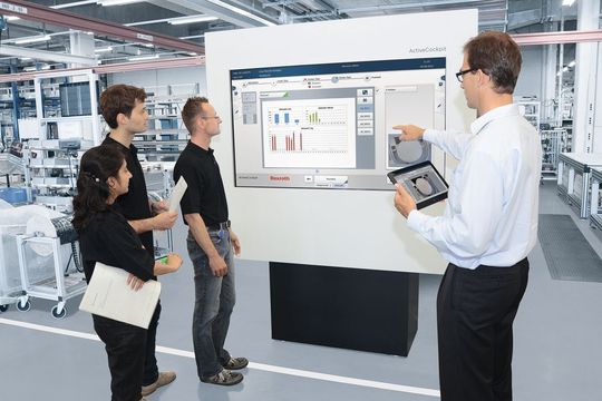 Die Fertigungsspezialisten in den Werken von Bosch Rexroth beschäftigen sich seit einigen Jahren intensiv mit dem Thema „Fabrik der Zukunft“.