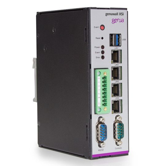 Die Industrial Firewall Genuwall basiert auf der vom Bundesamt für Sicherheit in der Informationstechnik (BSI) nach Common Criteria (CC) EAL 4+ zertifizierten Genua-Firewall Genuscreen. Die Industrial Firewall Genuwall basiert auf der vom Bundesamt für Sicherheit in der Informationstechnik (BSI) nach Common Criteria (CC) EAL 4+ zertifizierten Genua-Firewall Genuscreen.
