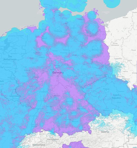 Bis Ende 2018 soll das Sigfox-Netz überall in Deutschland verfügbar werden. Aktuell hat die Netzabdeckung in Deutschland 62 Prozent erreicht. Bis Ende 2018 soll das Sigfox-Netz überall in Deutschland verfügbar werden. Aktuell hat die Netzabdeckung in Deutschland 62 Prozent erreicht.