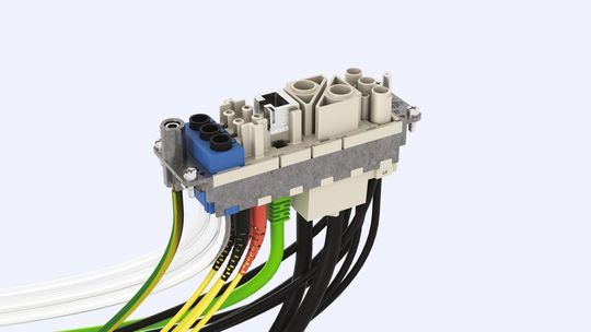 Bild 1: 55 Modulepaare beim Steckverbindersystem Mixo bieten vielfältige Kombinationen. Bild 1: 55 Modulepaare beim Steckverbindersystem Mixo bieten vielfältige Kombinationen.