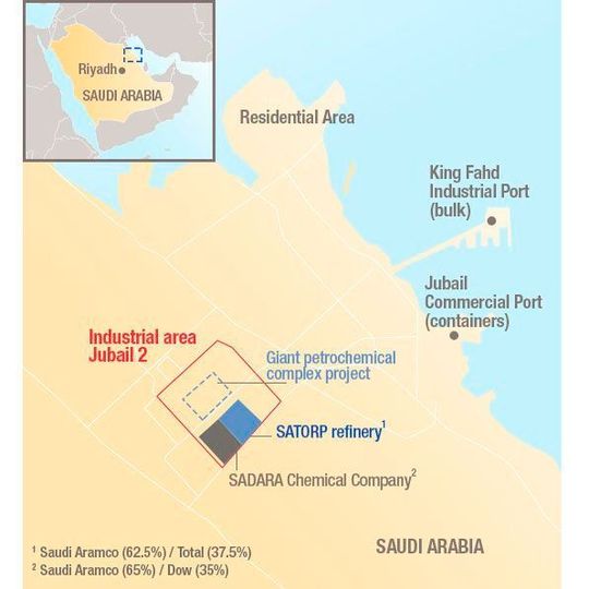 Located next to the Satrop refinery in the same industrial area, the complex will comprise a world-size mixed-feed steam cracker (50 % ethane and refinery off-gas) with a capacity of 1.5 million tons per year of ethylene. Located next to the Satrop refinery in the same industrial area, the complex will comprise a world-size mixed-feed steam cracker (50 % ethane and refinery off-gas) with a capacity of 1.5 million tons per year of ethylene.