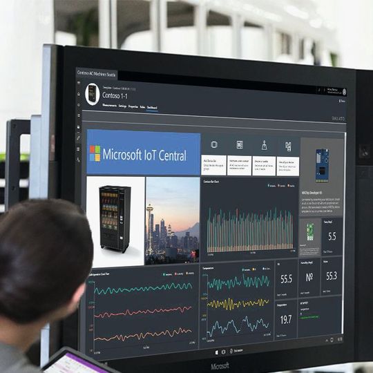 Die SaaS-Lösung basiert auf der Cloud-Plattform Azure und wurde speziell für die Anforderungen von Industrieunternehmen und produzierendem Gewerbe entwickelt. Die SaaS-Lösung basiert auf der Cloud-Plattform Azure und wurde speziell für die Anforderungen von Industrieunternehmen und produzierendem Gewerbe entwickelt.