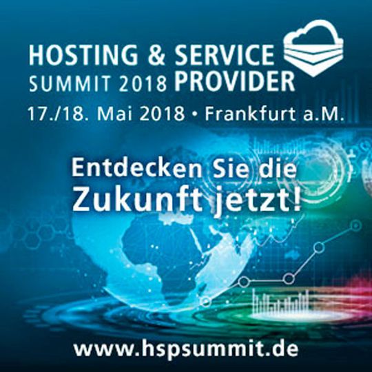 Gipfeltreffen der Branche: Der Hosting & Service Provider Summit am 17./18. Mai 2018 in Frankfurt am Main. Gipfeltreffen der Branche: Der Hosting & Service Provider Summit am 17./18. Mai 2018 in Frankfurt am Main.