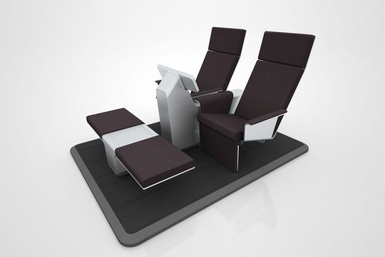 Der Aviation Double Seat beinhaltet eine Kombination von Sitzbelüftung durch Ventilatoren und Wärmeregelung durch die Sitzheizung. Der Aviation Double Seat beinhaltet eine Kombination von Sitzbelüftung durch Ventilatoren und Wärmeregelung durch die Sitzheizung.