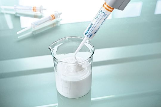 Viscotip zum Pipettieren hochviskoser Flüssigkeiten Viscotip zum Pipettieren hochviskoser Flüssigkeiten