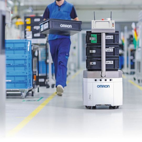Omron arbeitet seit geraumer Zeit an autonomen mobilen Robotern und hat vor Kurzem die Omron-LD-Serie der AIVs (autonome intelligente Vehikel) herausgebracht. Omron arbeitet seit geraumer Zeit an autonomen mobilen Robotern und hat vor Kurzem die Omron-LD-Serie der AIVs (autonome intelligente Vehikel) herausgebracht.
