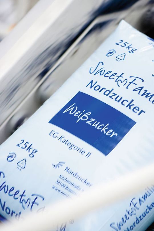 CHEP koordiniert den kompletten Paletten- umlauf der „Sweet- Family“-Produktlinie von Nordzucker.