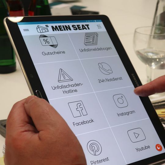 Die Seat-Niederlassung Berlin hat ihre vertrieblichen Aktivitäten in einer App gebündelt. Die Seat-Niederlassung Berlin hat ihre vertrieblichen Aktivitäten in einer App gebündelt.