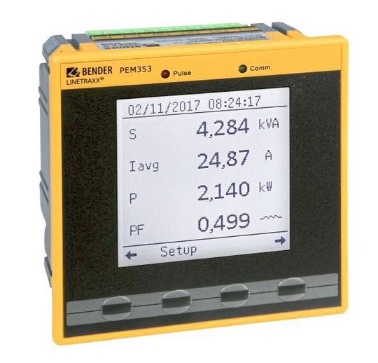 Als modernes Anzeigeinstrument für elektrische Größen eignet sich das Produkt zur Überwachung der Spannungsqualität (Power Quality) sowie für das Energiedaten-Monitoring gleichermaßen. Als modernes Anzeigeinstrument für elektrische Größen eignet sich das Produkt zur Überwachung der Spannungsqualität (Power Quality) sowie für das Energiedaten-Monitoring gleichermaßen.