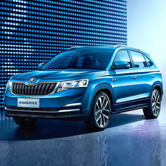 Skoda präsentierte auf der Automesse in Peking (25.April bis 4. Mai) sein drittes SUV namens Kamiq. Skoda präsentierte auf der Automesse in Peking (25.April bis 4. Mai) sein drittes SUV namens Kamiq.