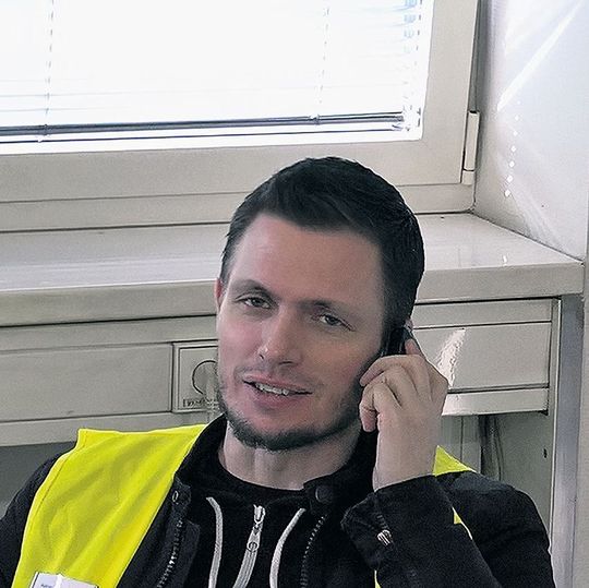 Holger Tingelhoff arbeitet seit elf Jahren als Halleninspektor bei der Messe. Holger Tingelhoff arbeitet seit elf Jahren als Halleninspektor bei der Messe.