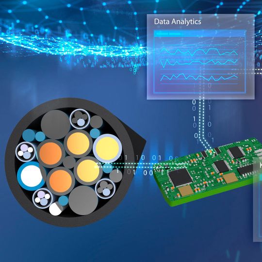 Die Technologie Leoniq ist in der Lage, z.B. Temperatur oder Druck auszuwerten und ermöglicht Rückschlüsse auf den Zustand des Kabelsystems sowie dessen Steuerung. Die Technologie Leoniq ist in der Lage, z.B. Temperatur oder Druck auszuwerten und ermöglicht Rückschlüsse auf den Zustand des Kabelsystems sowie dessen Steuerung.