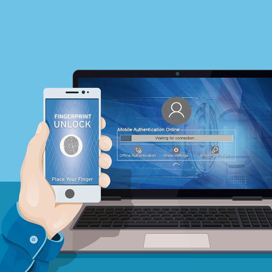 CryptWare hat Microsoft Bitlocker um die sichere Zwei-Faktor-Authentifizierung per Smartphone erweitert. CryptWare hat Microsoft Bitlocker um die sichere Zwei-Faktor-Authentifizierung per Smartphone erweitert.