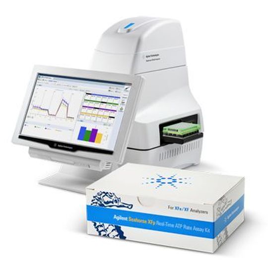 The Seahorse XF Real-Time ATP Rate Assay Kit enables researchers to measure and quantify the rate at which cells produce adenosine triphosphate (ATP). The Seahorse XF Real-Time ATP Rate Assay Kit enables researchers to measure and quantify the rate at which cells produce adenosine triphosphate (ATP).