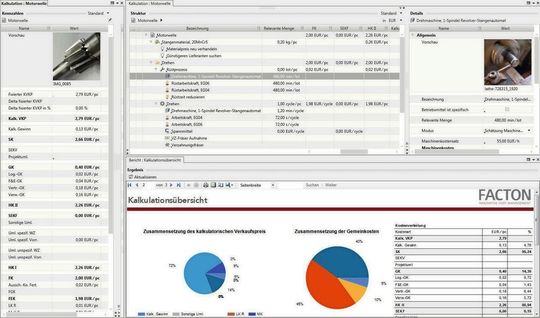 Mit Facton EPC deckt PFW nun das gesamte Kostenspektrum von der Konstruktion bis zur Nachkalkulation ab.