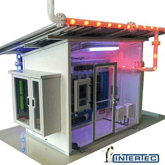 Intertec will demonstrate novel new outdoor shelter cooling and configuration techniques at Achema. Intertec will demonstrate novel new outdoor shelter cooling and configuration techniques at Achema.