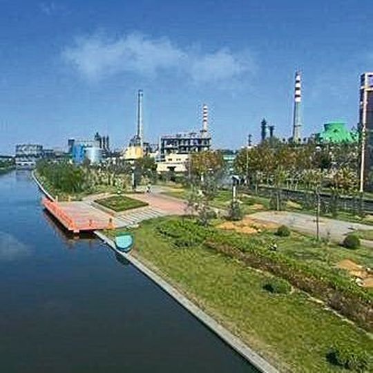 Site of the planned propane dehydrogenation unit in Qingdao, China. Site of the planned propane dehydrogenation unit in Qingdao, China.