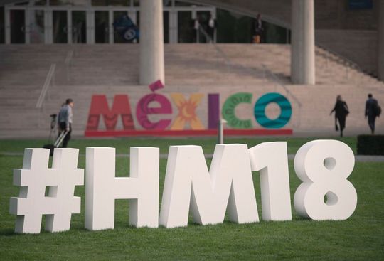 Auf der Hannover Messe 2018 informierten sich rund 210.000 Besucher über Trends und Technologien zur Zukunft der Industrie- und Logistikbranche. Das Partnerland 2018 war Mexico. Auf der Hannover Messe 2018 informierten sich rund 210.000 Besucher über Trends und Technologien zur Zukunft der Industrie- und Logistikbranche. Das Partnerland 2018 war Mexico.