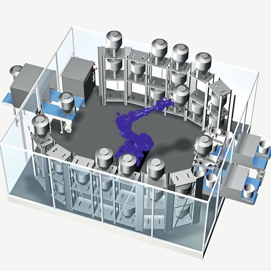 Mit Rolog hat Azo ein System entwickelt, das den Dosierprozess von Schüttgütern im Bereich von Kleinstmengen automatisiert. Mit Rolog hat Azo ein System entwickelt, das den Dosierprozess von Schüttgütern im Bereich von Kleinstmengen automatisiert.