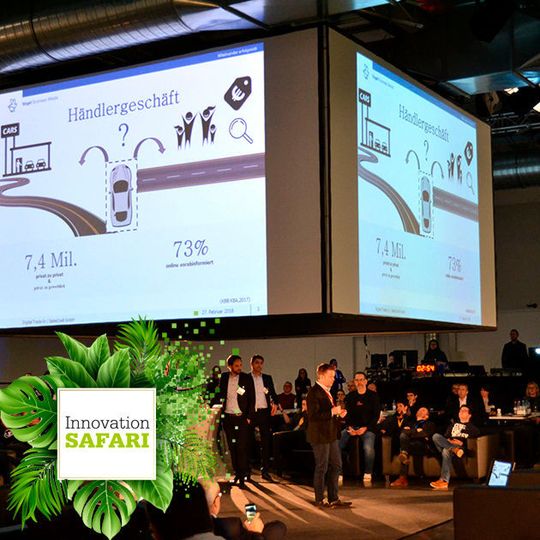 Entwickelt wurde die Idee zu der Trade-in-App im Rahmen der Innovation Safari. Der nächste Hackathon findet am 25./26. Februar 2019 statt. Entwickelt wurde die Idee zu der Trade-in-App im Rahmen der Innovation Safari. Der nächste Hackathon findet am 25./26. Februar 2019 statt.