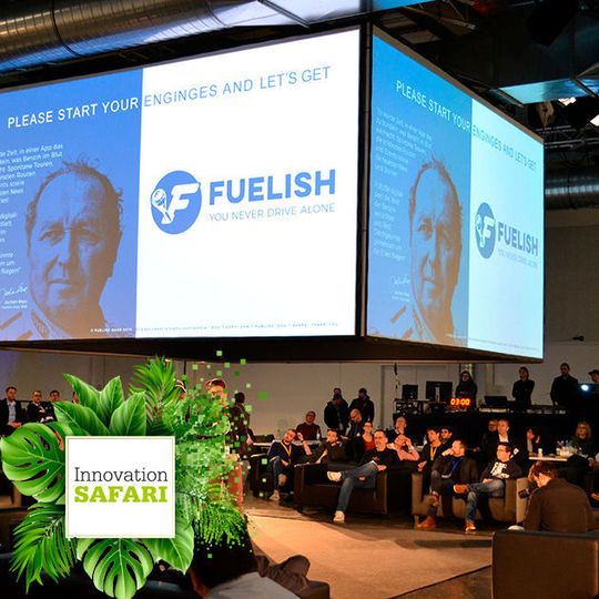Fuelish ist eine App für Liebhaber von automobilen Klassikern, die bei der Innovation Safari präsentiert wurde. Fuelish ist eine App für Liebhaber von automobilen Klassikern, die bei der Innovation Safari präsentiert wurde.