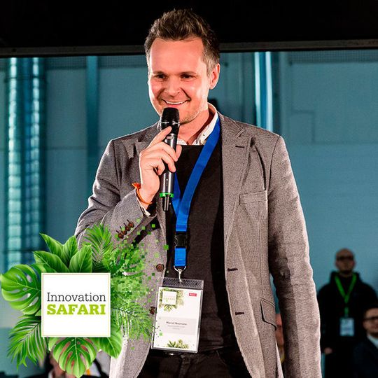 Marcel Neumann von Finanzcheck Pro präsentierte den „Caravantinder“ beim Pitch. Marcel Neumann von Finanzcheck Pro präsentierte den „Caravantinder“ beim Pitch.