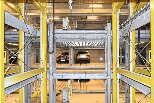 Das Cubile-S-Parksystem eignet sich für Parkhäuser mit gewünschten Kapazitäten von 50 bis über 1000 Stellplätzen.