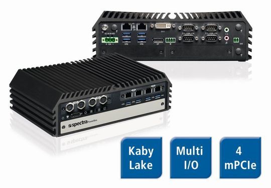 Spectra bringt mit der Powerbox 400 einen lüfterlosen Mini-PC auf den Markt. Spectra bringt mit der Powerbox 400 einen lüfterlosen Mini-PC auf den Markt.