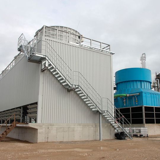 Die Rückkühlwerke im Chemiepark Gendorf Die Rückkühlwerke im Chemiepark Gendorf