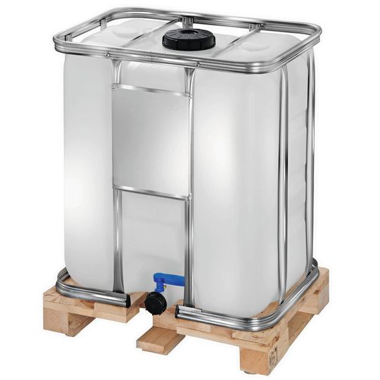 300 l passen in den „COMPACTline“ – ein neu entwickelter Intermediate Bulk Container (IBC) von Werit. 300 l passen in den „COMPACTline“ – ein neu entwickelter Intermediate Bulk Container (IBC) von Werit.