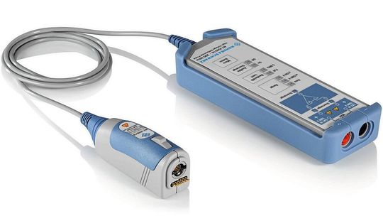 Die differentiellen Hochspannungs-Tastköpfe R&S RT-ZHD erlauben Messungen mit hoher Signalintegrität.
