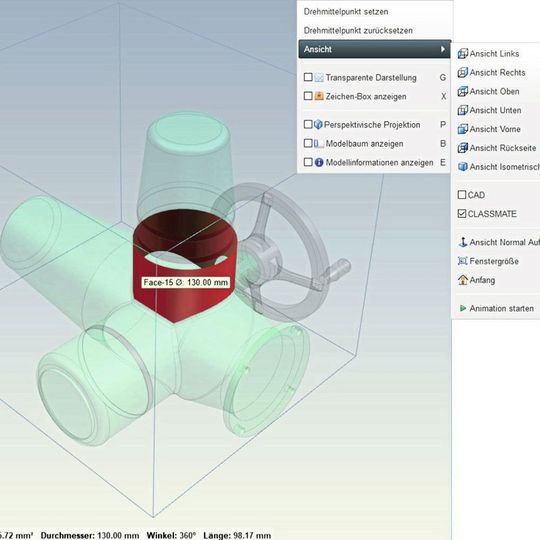 Der neue „simus WebGL Viewer“ zeigt 3D-Modelle einfach im Browser, ohne extra Installation. Der neue „simus WebGL Viewer“ zeigt 3D-Modelle einfach im Browser, ohne extra Installation.