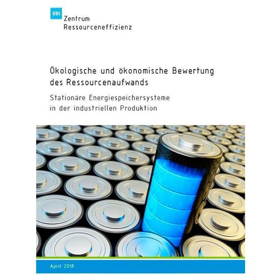 Strom auf Abruf – VDI ZRE-Studie bewertet stationäre Energiespeichersysteme für KMU Strom auf Abruf – VDI ZRE-Studie bewertet stationäre Energiespeichersysteme für KMU