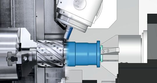 Usinage virtuel/réel sur Okuma avec ESPRIT. Usinage virtuel/réel sur Okuma avec ESPRIT.
