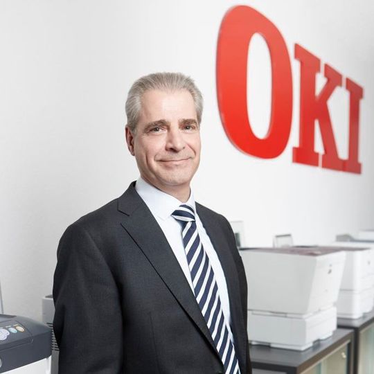 Thomas Seeber, Vice President Central Region (DACH & BeNeLux) bei OKI Thomas Seeber, Vice President Central Region (DACH & BeNeLux) bei OKI