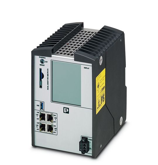 Beim RFC 480S PN 4TX handelt es sich um eine Hochleistungssteuerung mit integrierter Profisafe-Sicherheitssteuerung. Beim RFC 480S PN 4TX handelt es sich um eine Hochleistungssteuerung mit integrierter Profisafe-Sicherheitssteuerung.